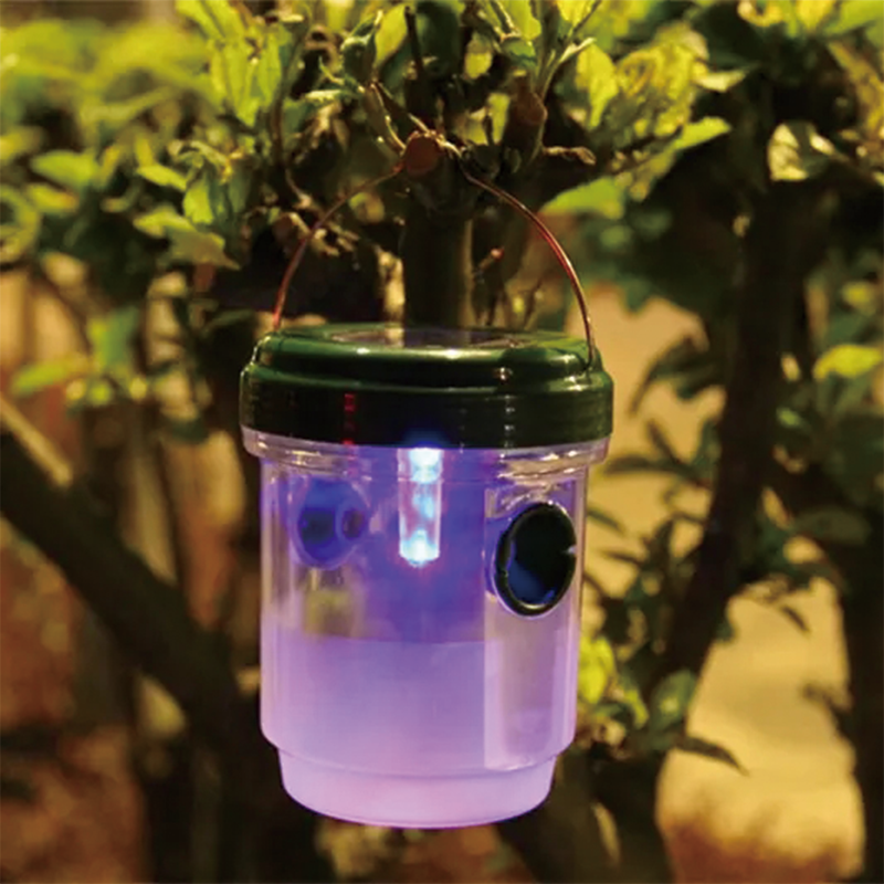 Solar Mosquito Trap Lamp F01B Insect catchers do not require installation of solar powered insect traps