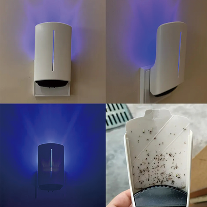 Electronic insect trap with sticky insect board MK09  Ultrasonic household insect catcher mosquito killer